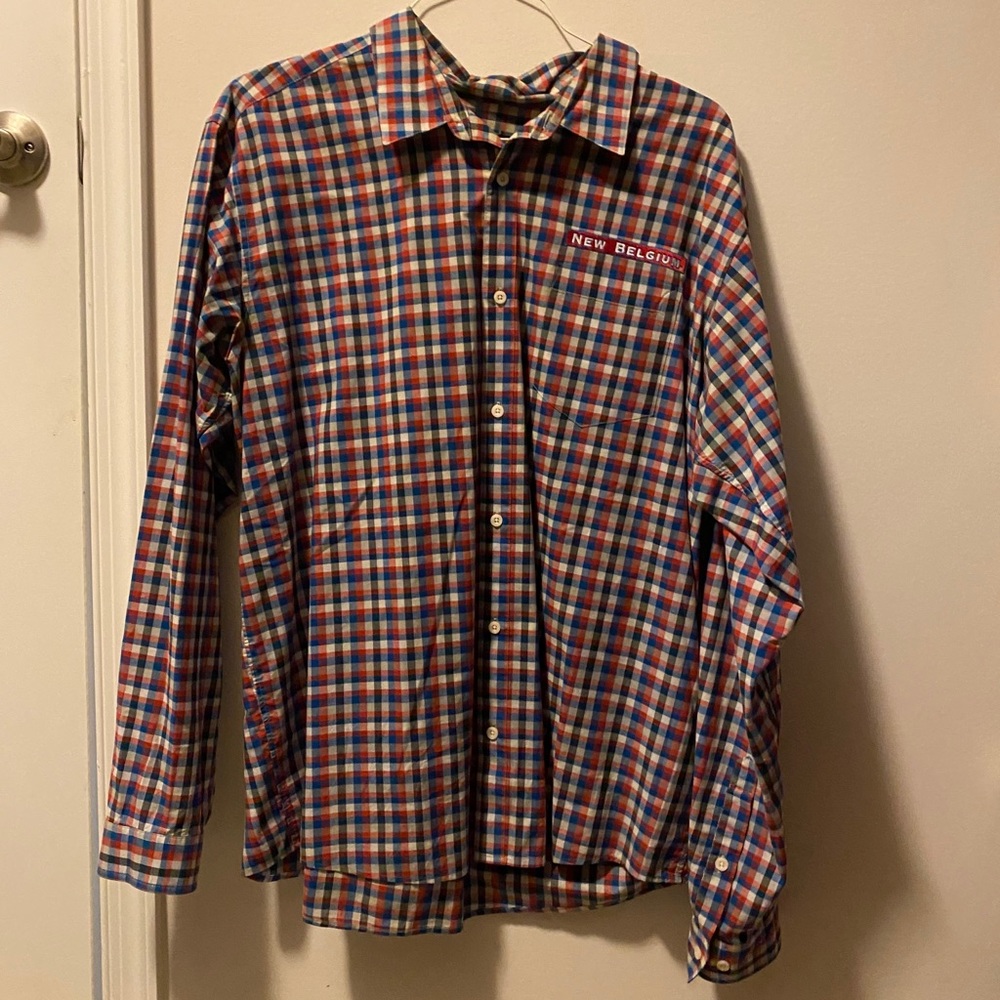 Men’s Patagonia collared long sleeve button down